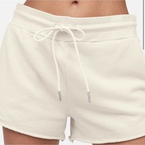 SOLD OUT NWOT MATE the Label Womens Lounge Beige Tan 100% Cotton Shorts Small